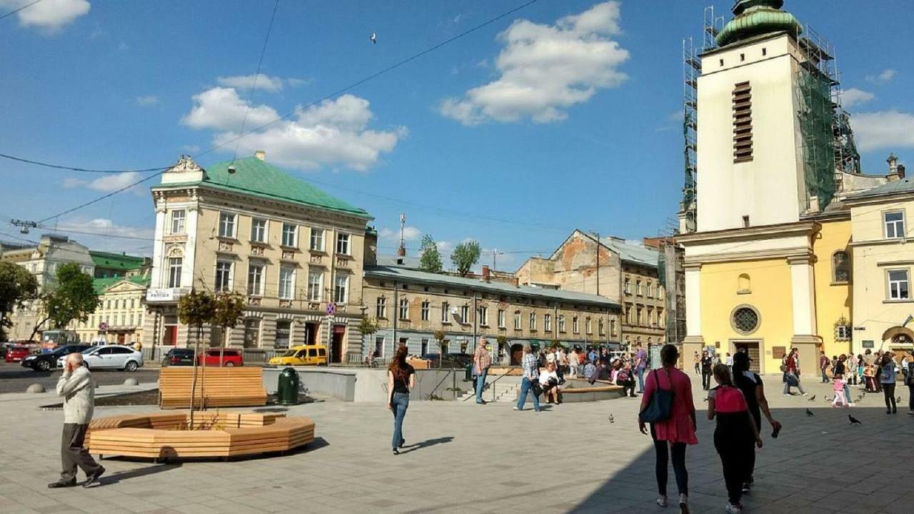 Mini Smart Apartments In The Central Part Of Lviv Eksteriør billede